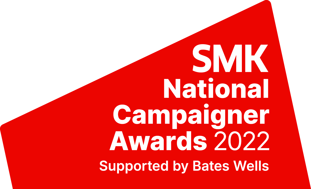SMK National Campaigner Awards 2022 logo 