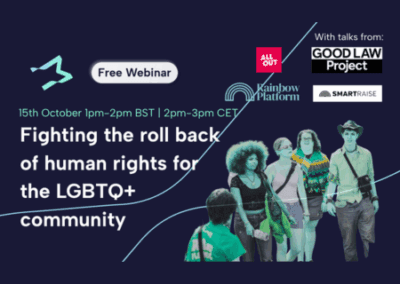 Fighting the Roll Back in Human Rights for the LGBTQ+ Community event