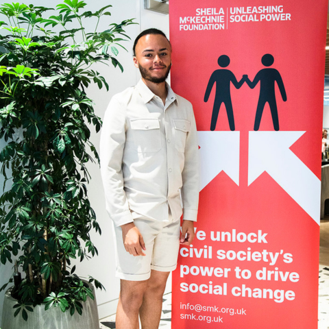 Kwajo Tweneboa at the national campaigner awards 2022