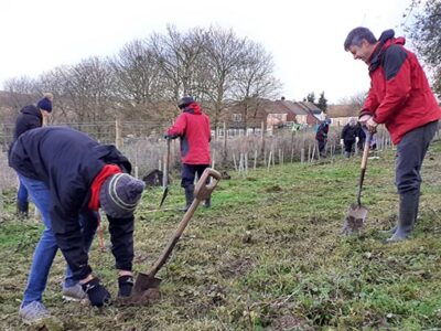 Tree Planting at St. Lawrence’s Church Hungerford