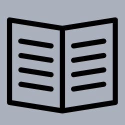 Icon with two people, arrows and a cog circle.